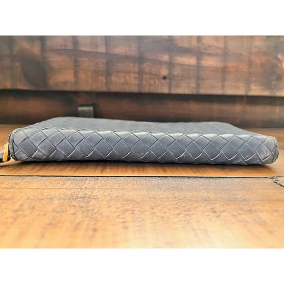 Bottega Veneta Leather Long Wallet Zip Around Intrecciato Long Wallet - Picture 8 of 15